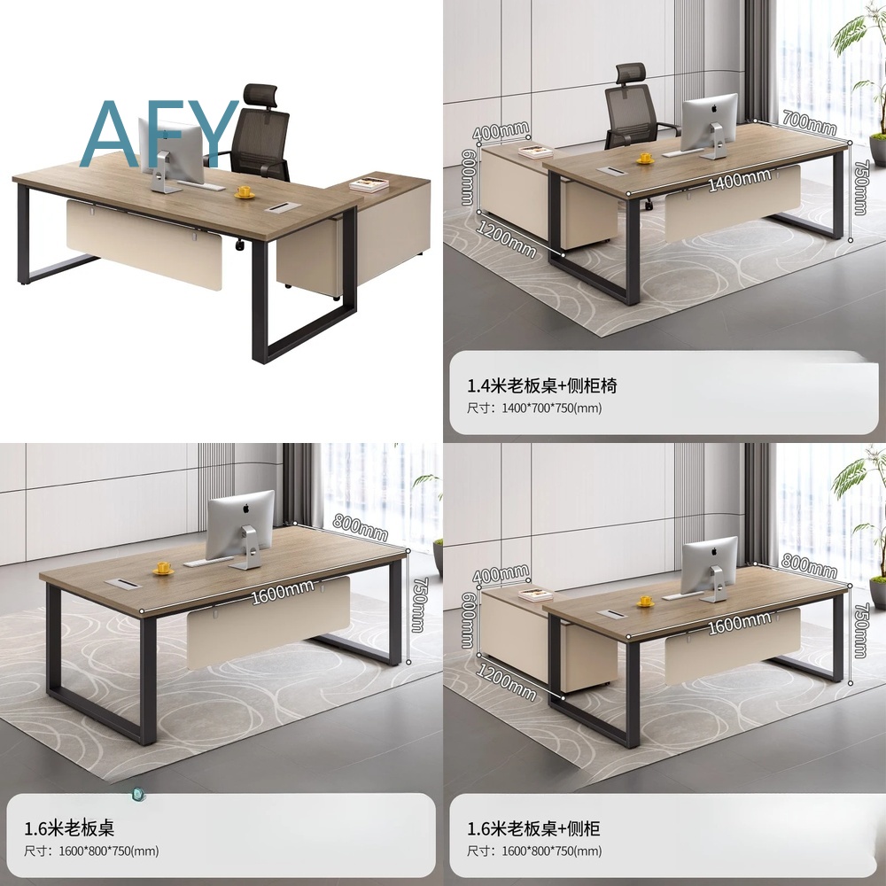 Conjunto de Escritorio Ejecuti - Desk Setup L Shaped reseña y precio