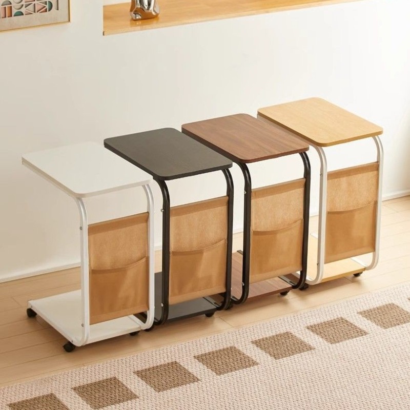Mesa auxiliar móvil, con pocos - Desk Setup Minimalist reseña y precio